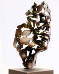 Sculptures abstraites en bronze du sculpteur Miguel Guía