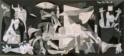 Sculpture Cubiste Guernica - Picasso