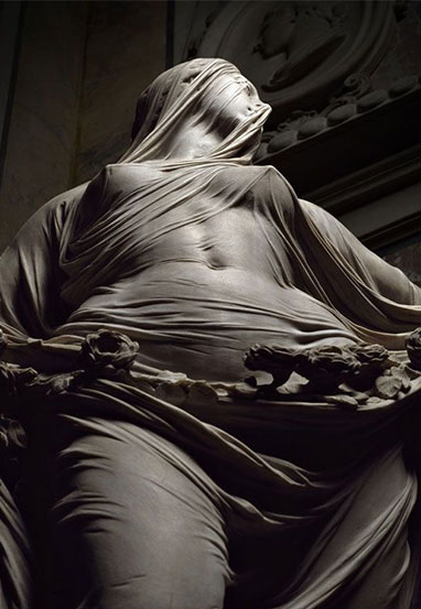 Sculpture du sculpteur Giovanni Strazza